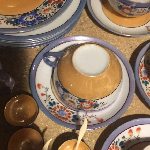 Mid Century Antique Serveware